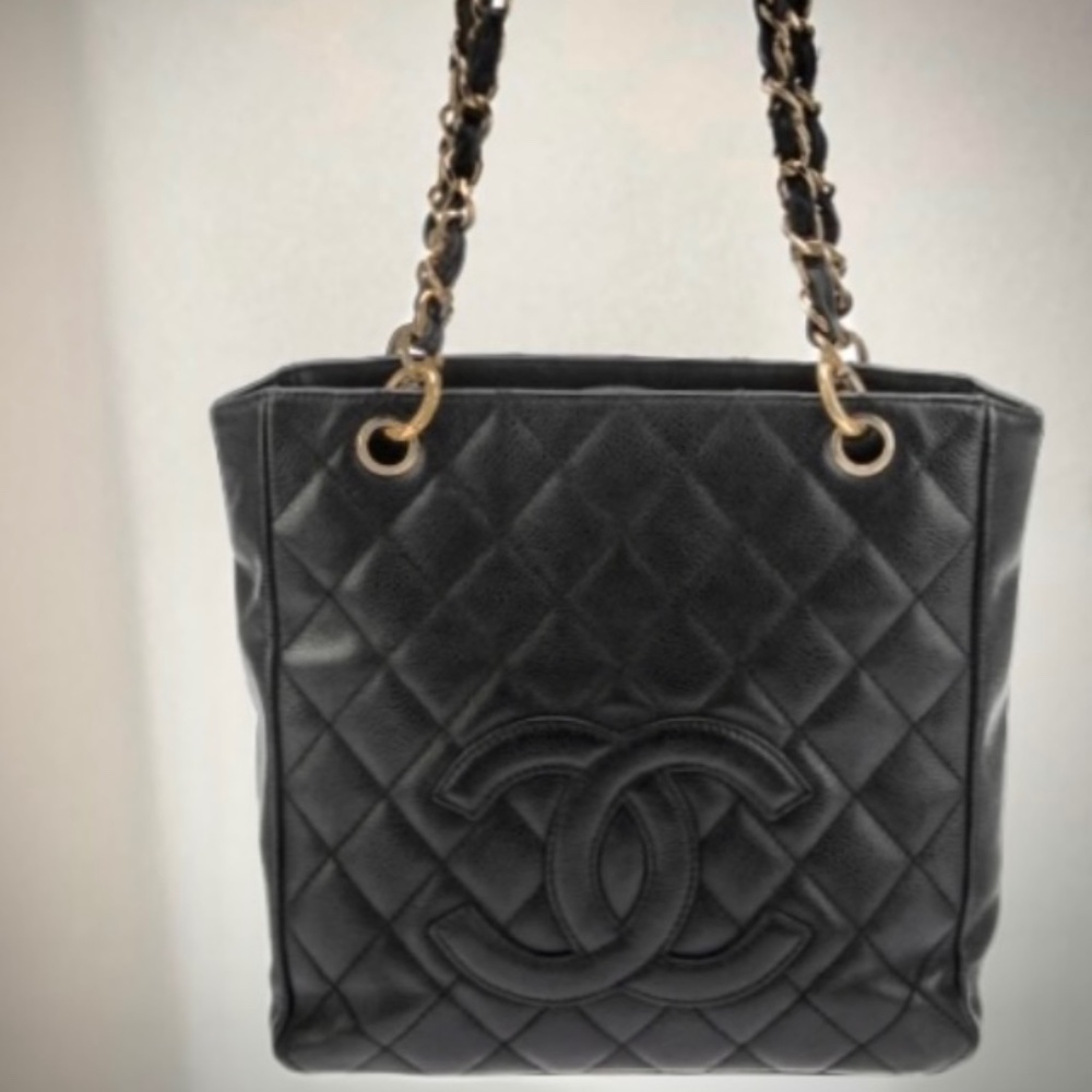 CHANEL CC Shopper Tote Bag
